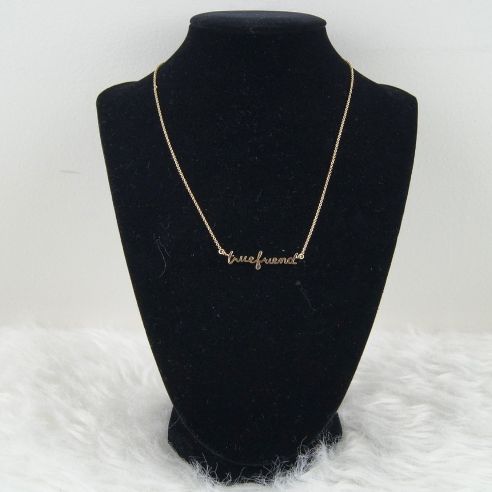 Kate Spade “true friend” necklace